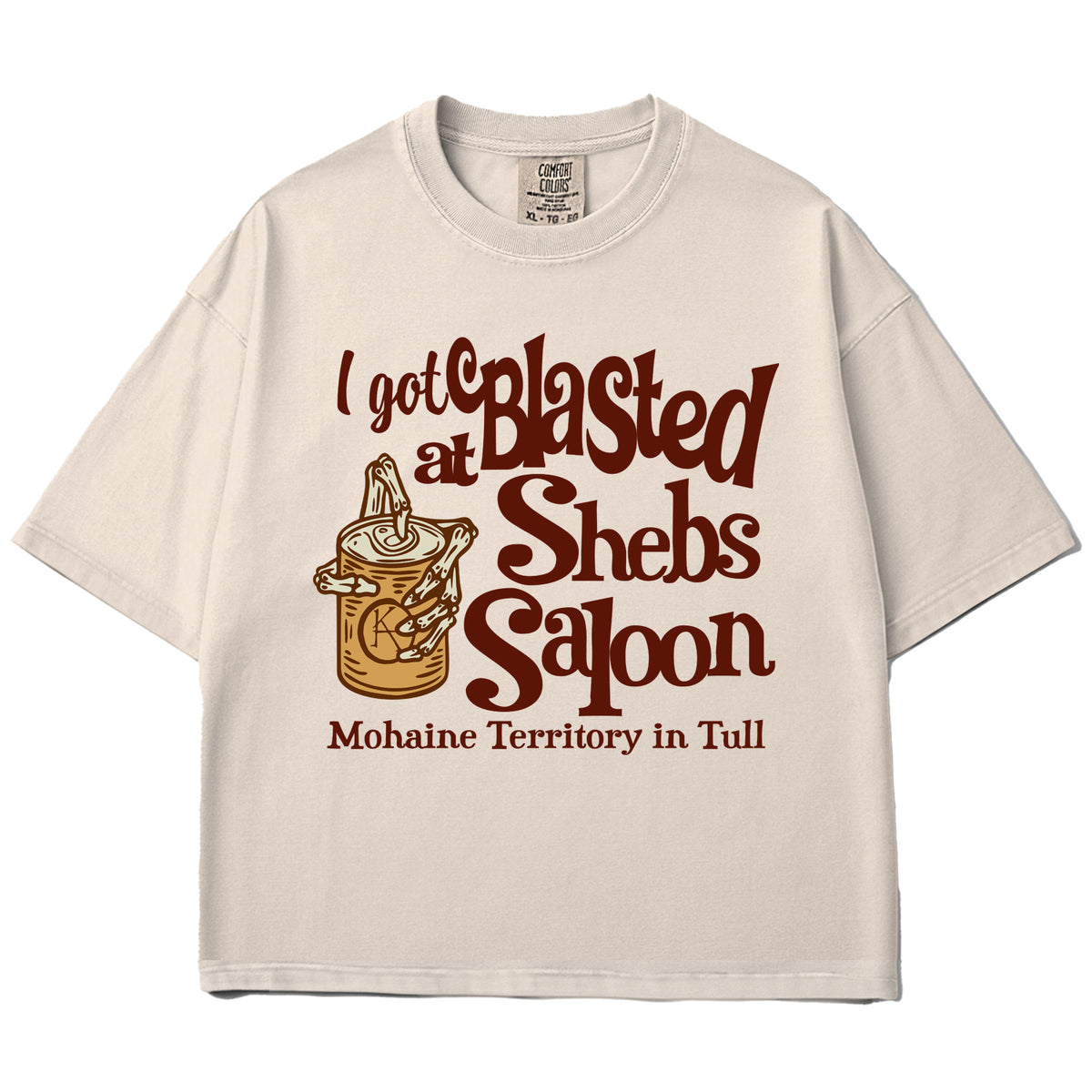 Blasted At Sheb's Women’s Box Tee
