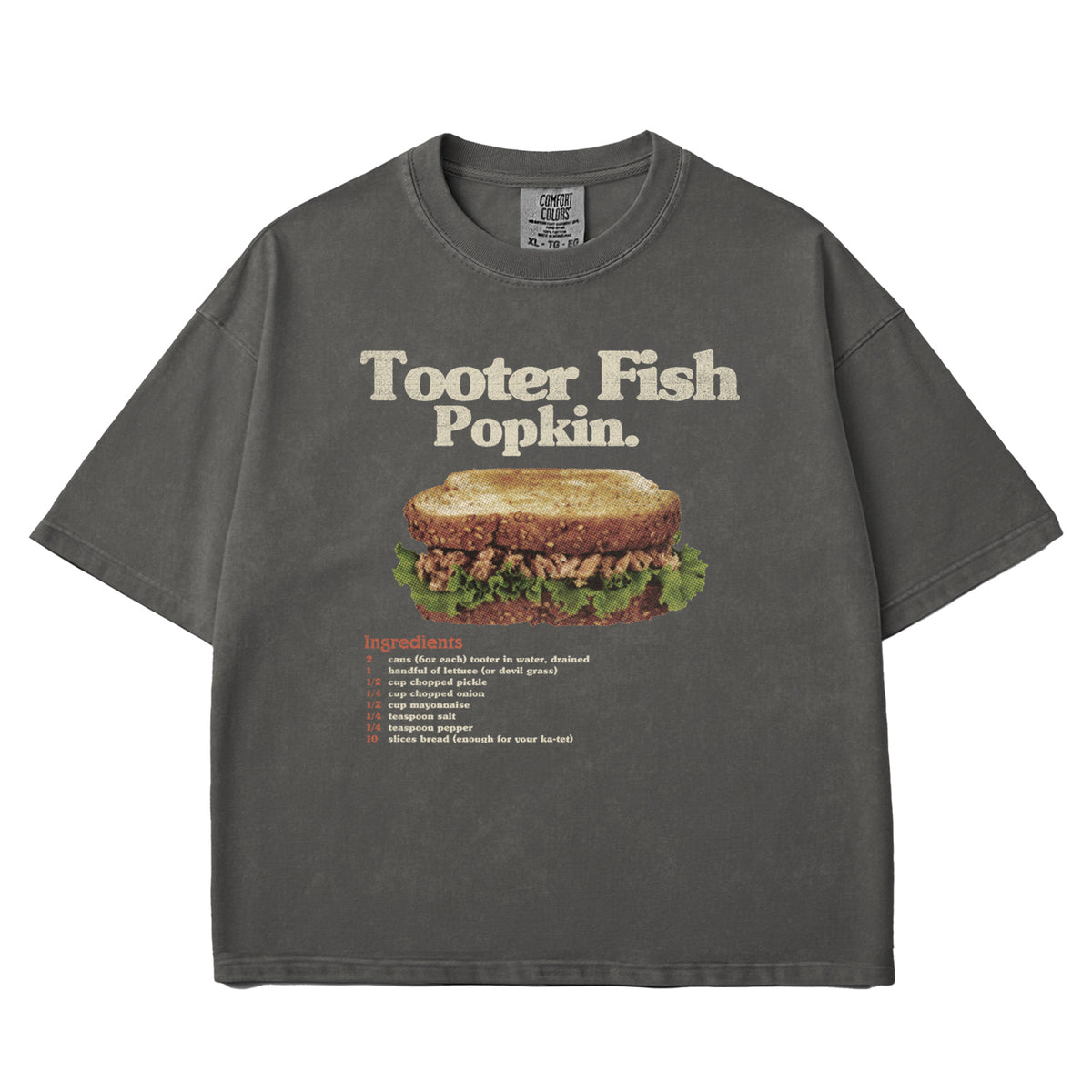 Tooter Ingredients Women’s Box Tee