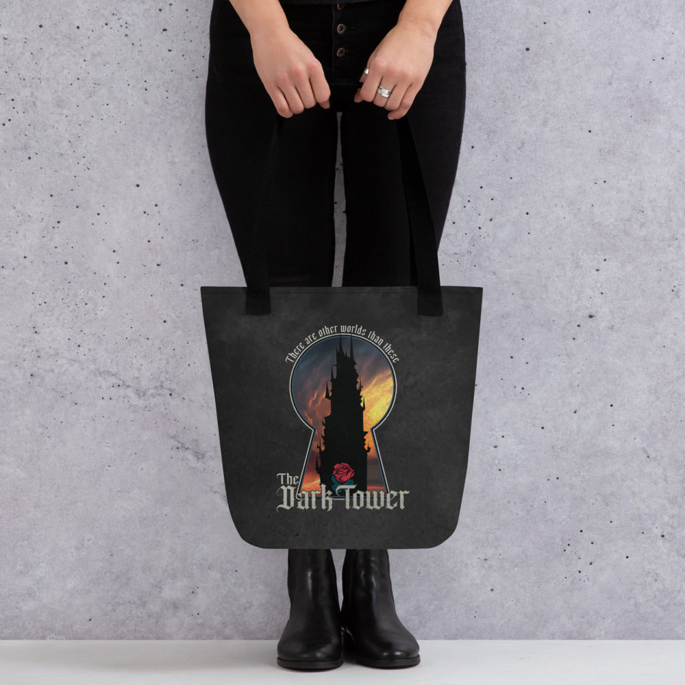 Dark Tower Keyhole Tote bag