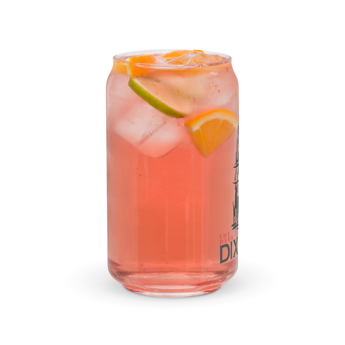 Dixie Pig Tower Can-shaped glass