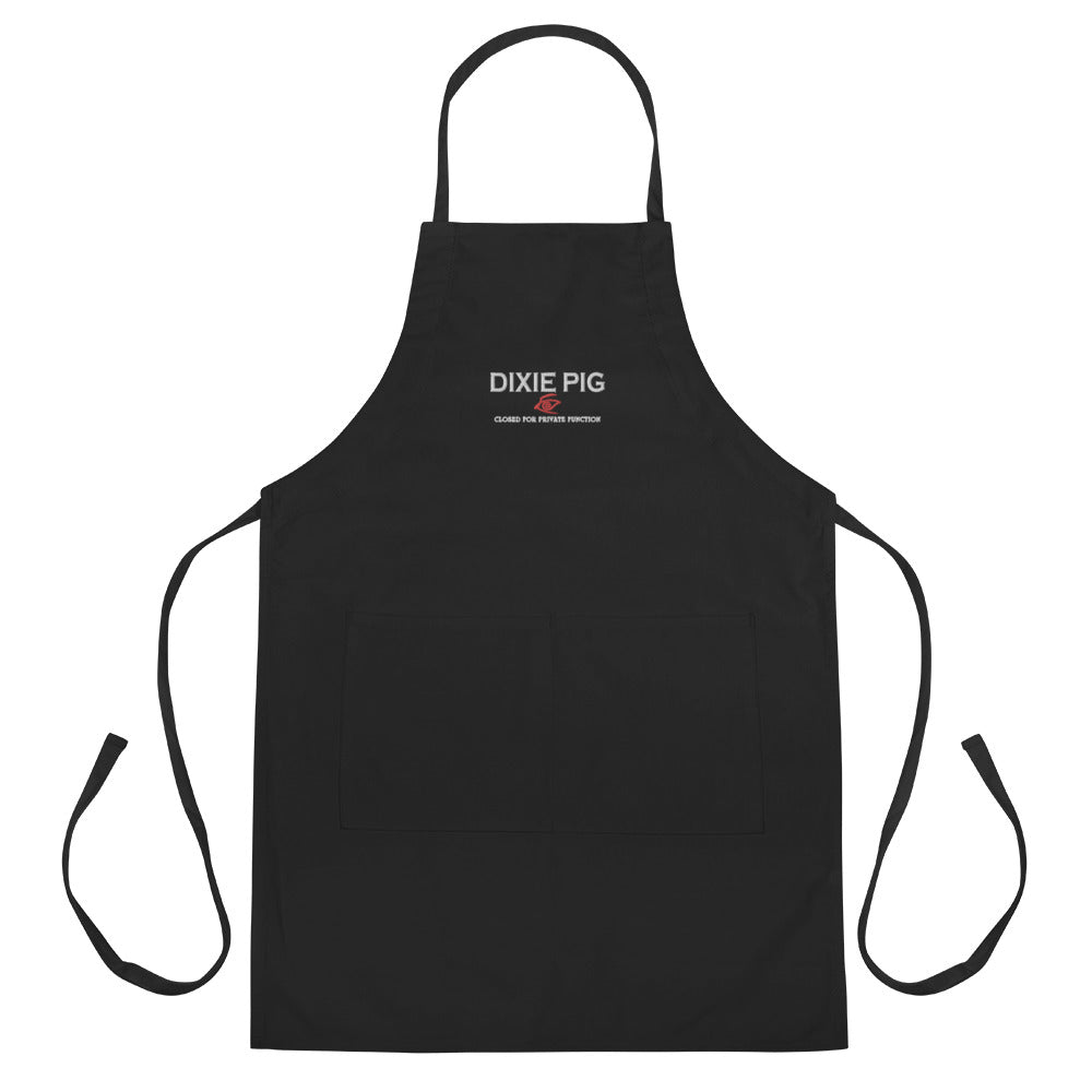 Dixie Pig Embroidered Apron