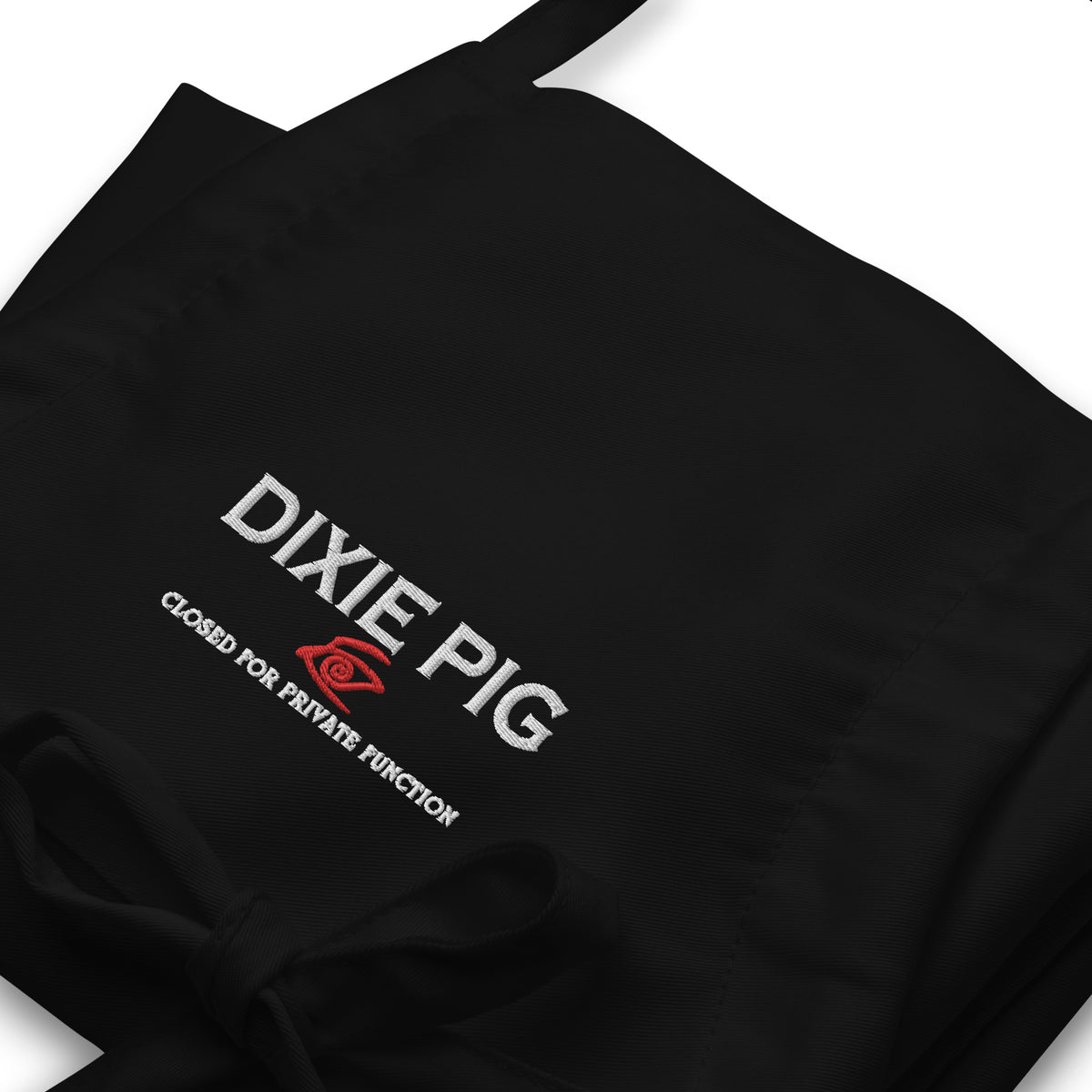 Dixie Pig Embroidered Apron
