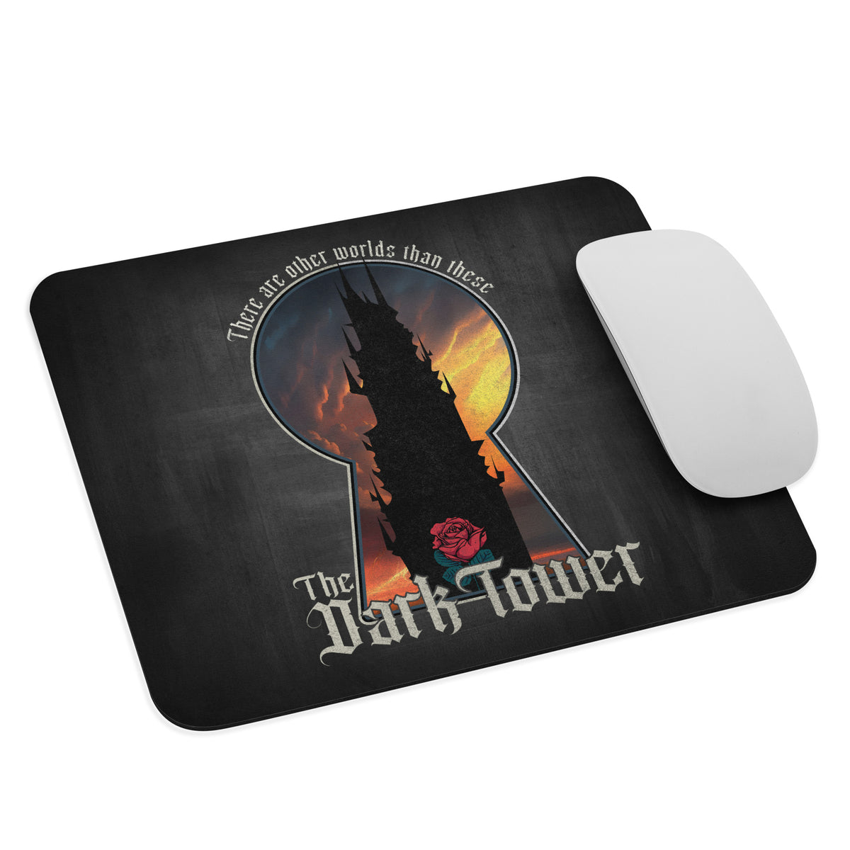 Dark Tower Keyhole Mouse Pad