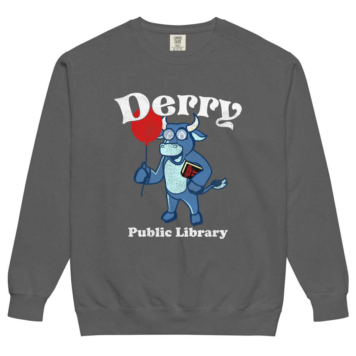 Derry Public Library Vintage Washed Sweatshirt - www.ka-tet19.net