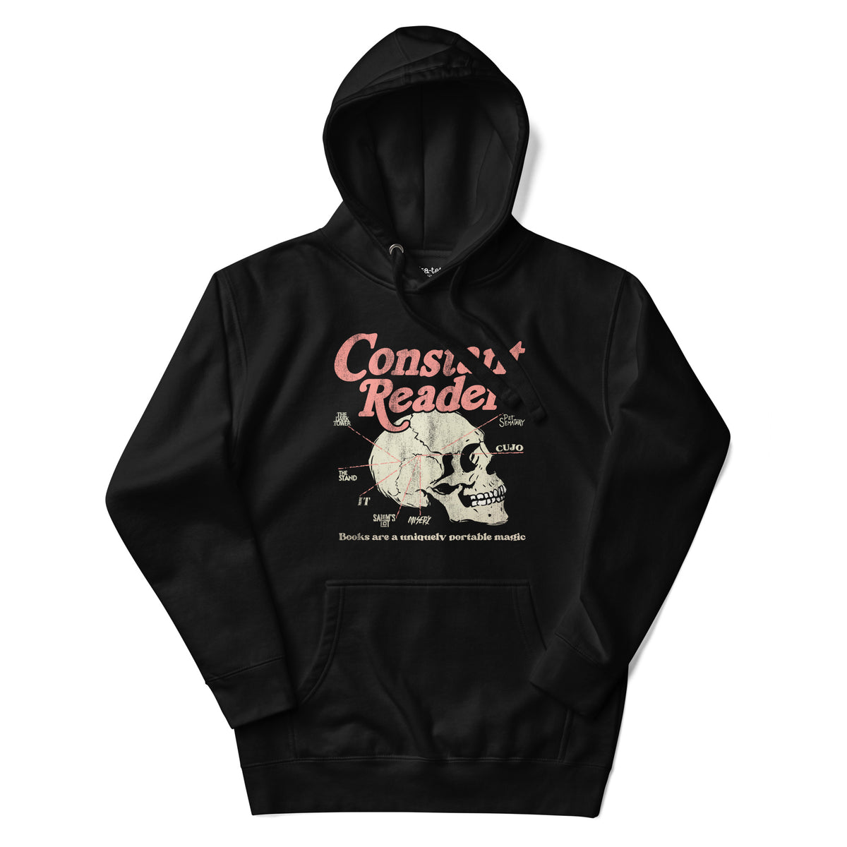 Constant Reader Skull Unisex Hoodie