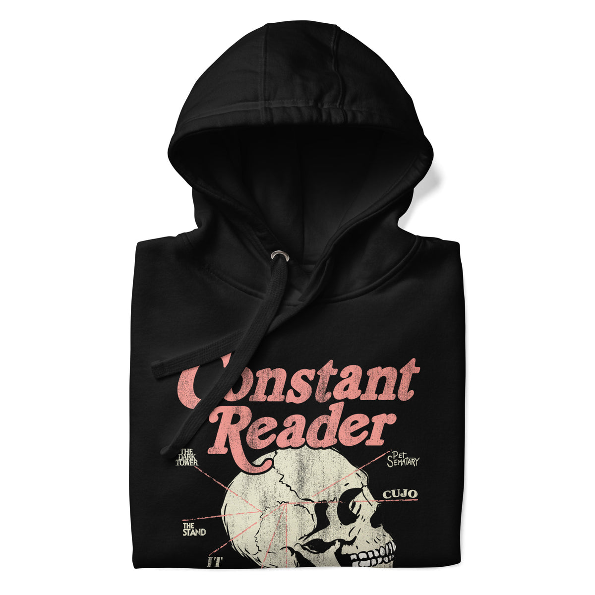 Constant Reader Skull Unisex Hoodie