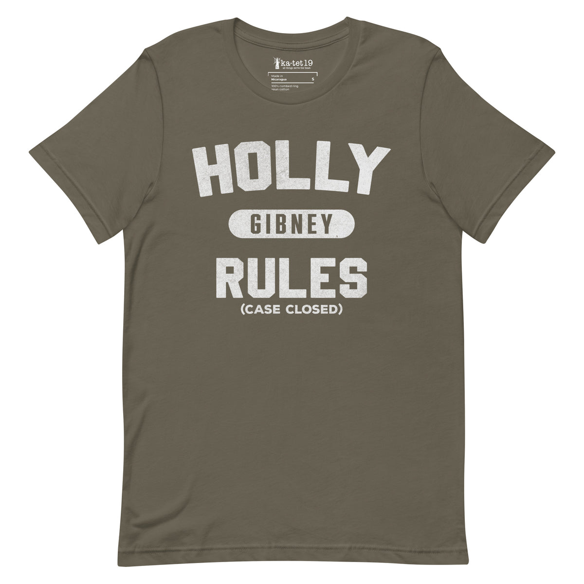 Holly Gibney Rules Tee