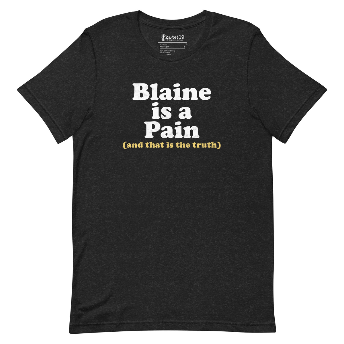 Blaine is a Pain