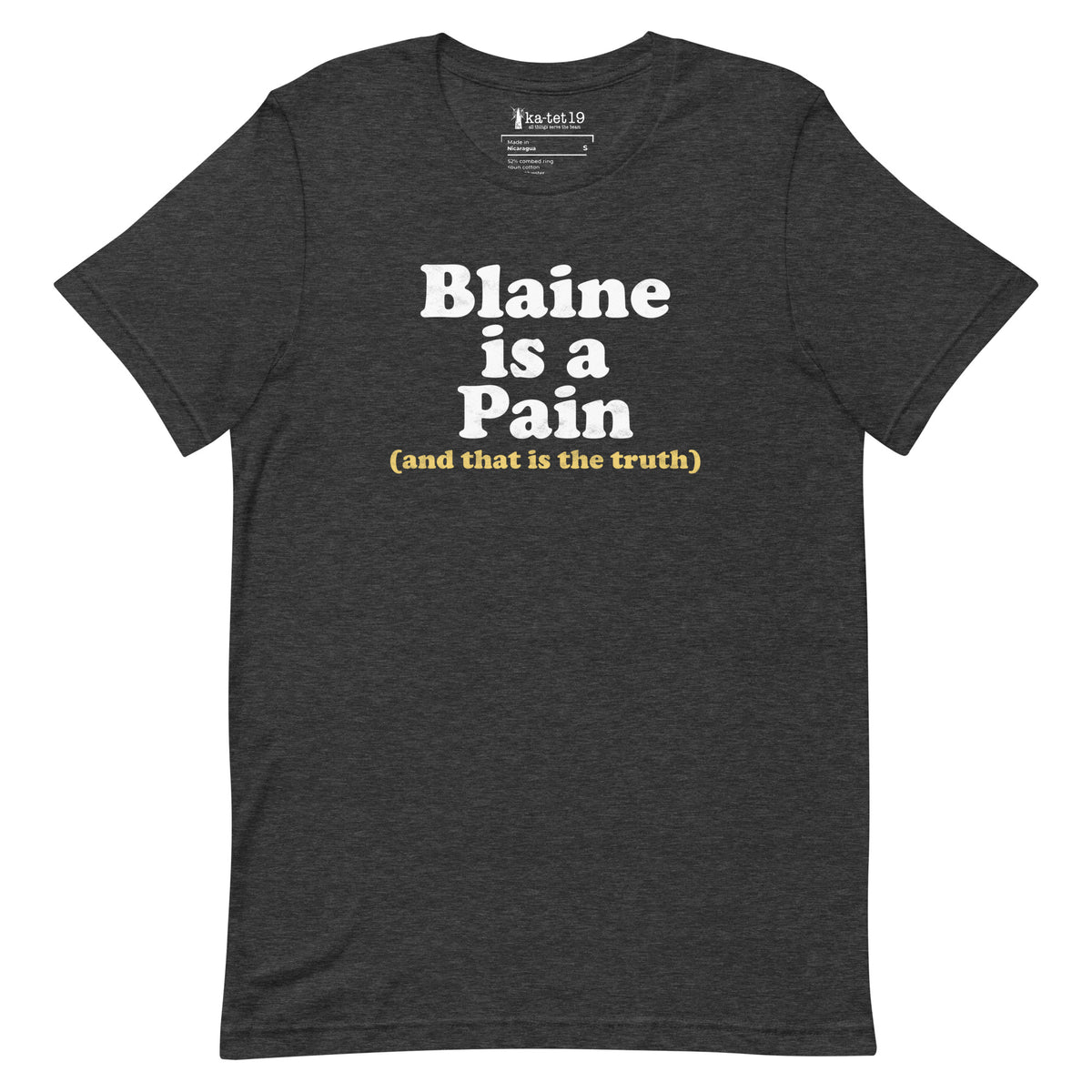 Blaine is a Pain