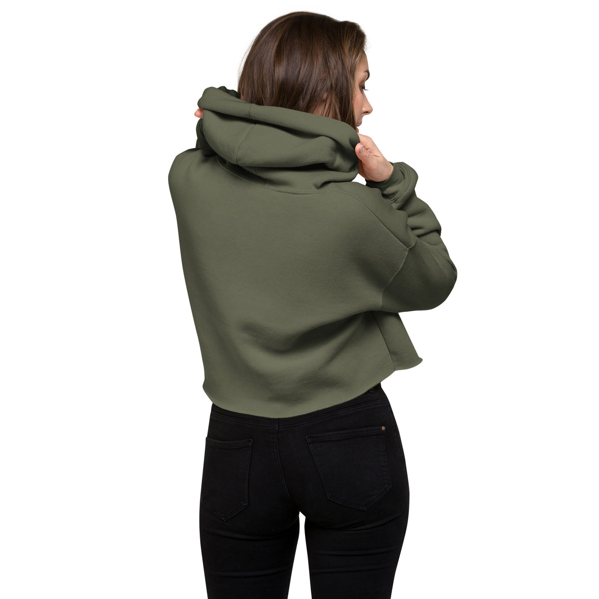Midworld Lanes Crop Hoodie