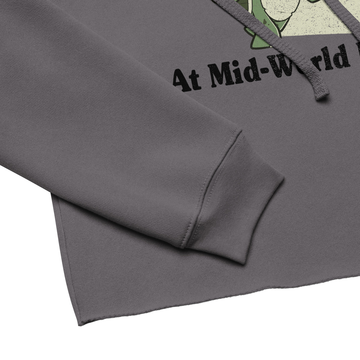 Midworld Lanes Crop Hoodie