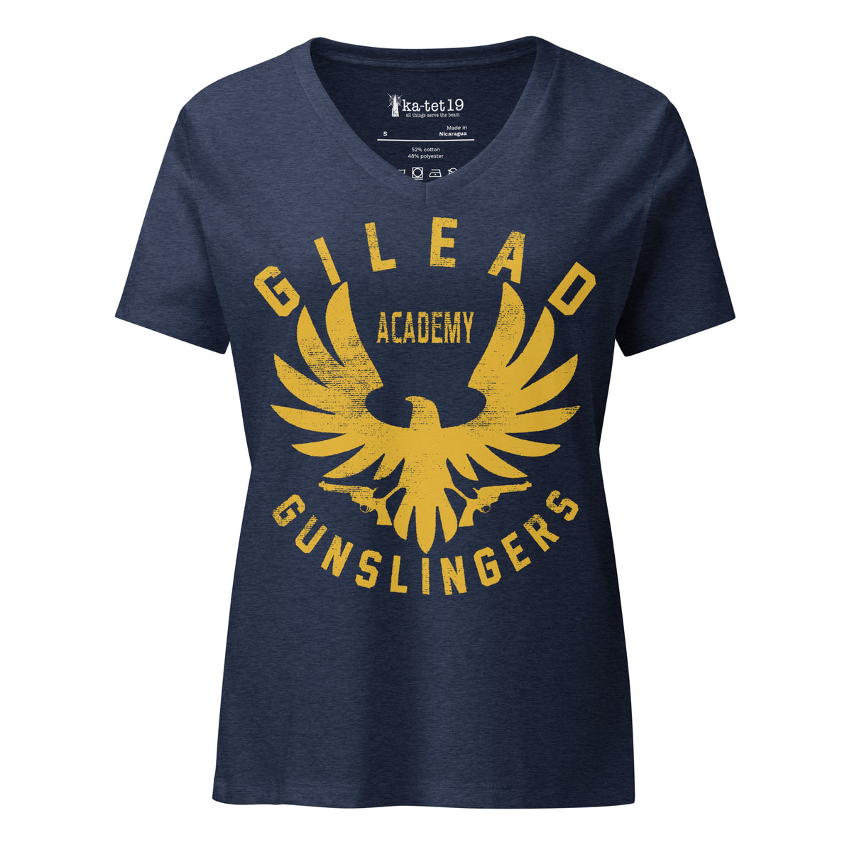 Gilead Academy Women’s relaxed v-neck t-shirt