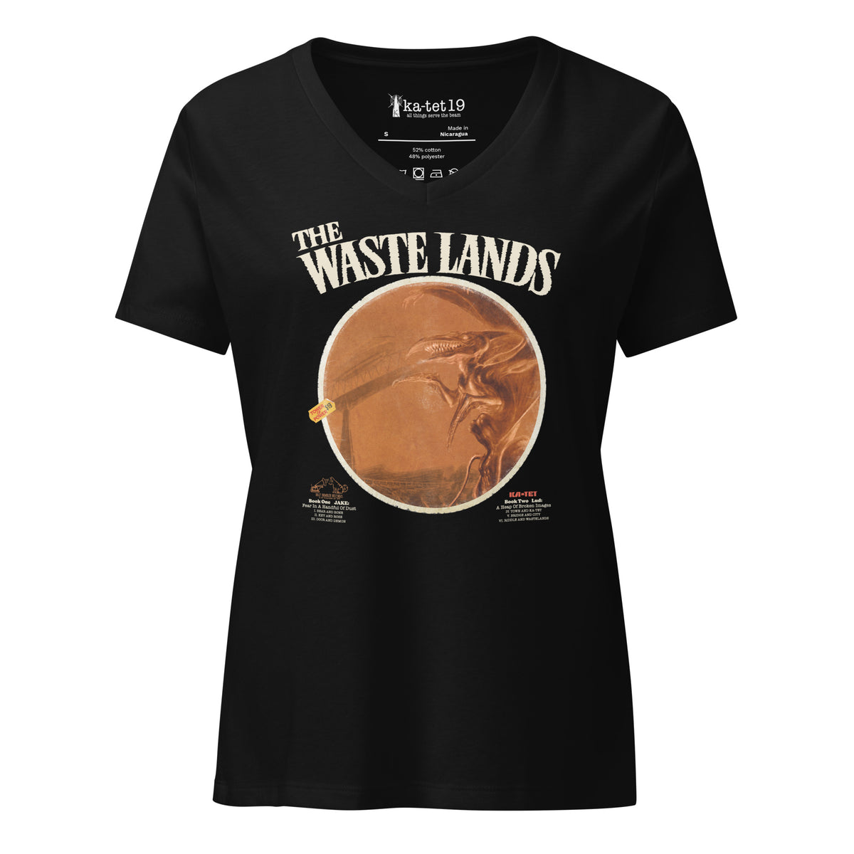 The Waste Lands Women’s relaxed v-neck t-shirt