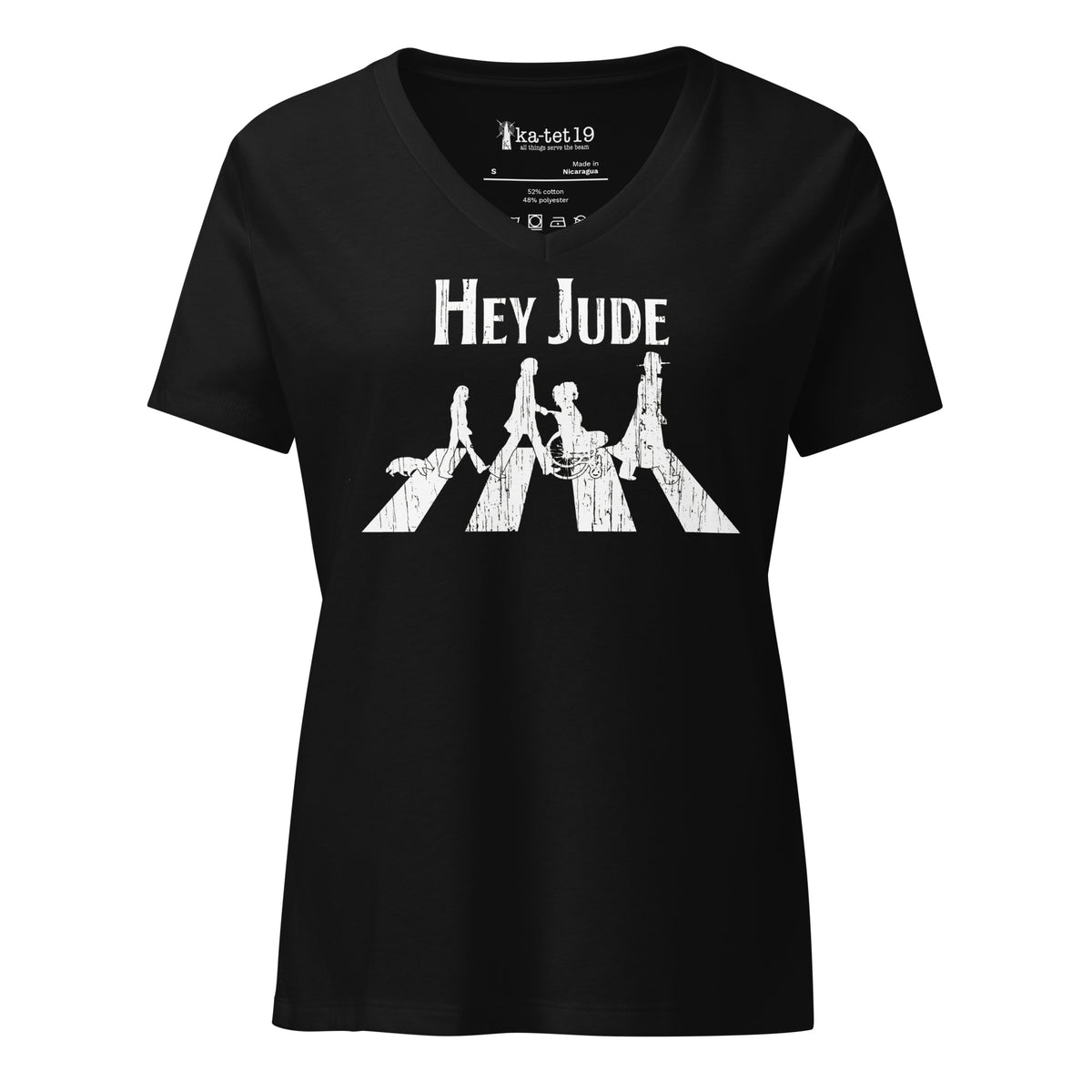Crosswalk Original Women’s relaxed v-neck t-shirt