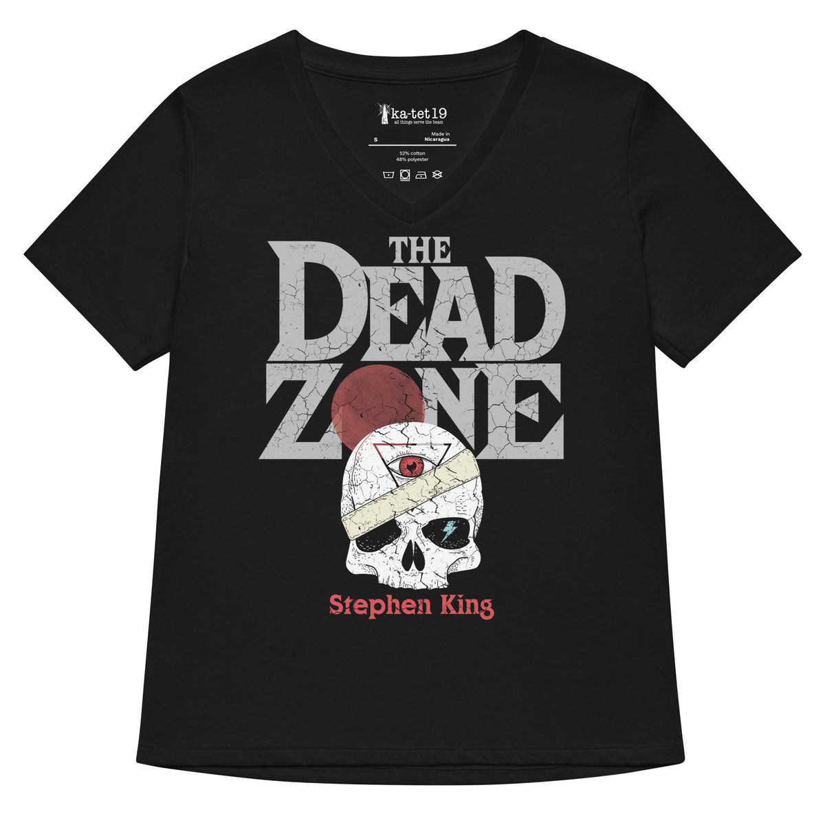 Dead Zone Women’s relaxed v-neck t-shirt