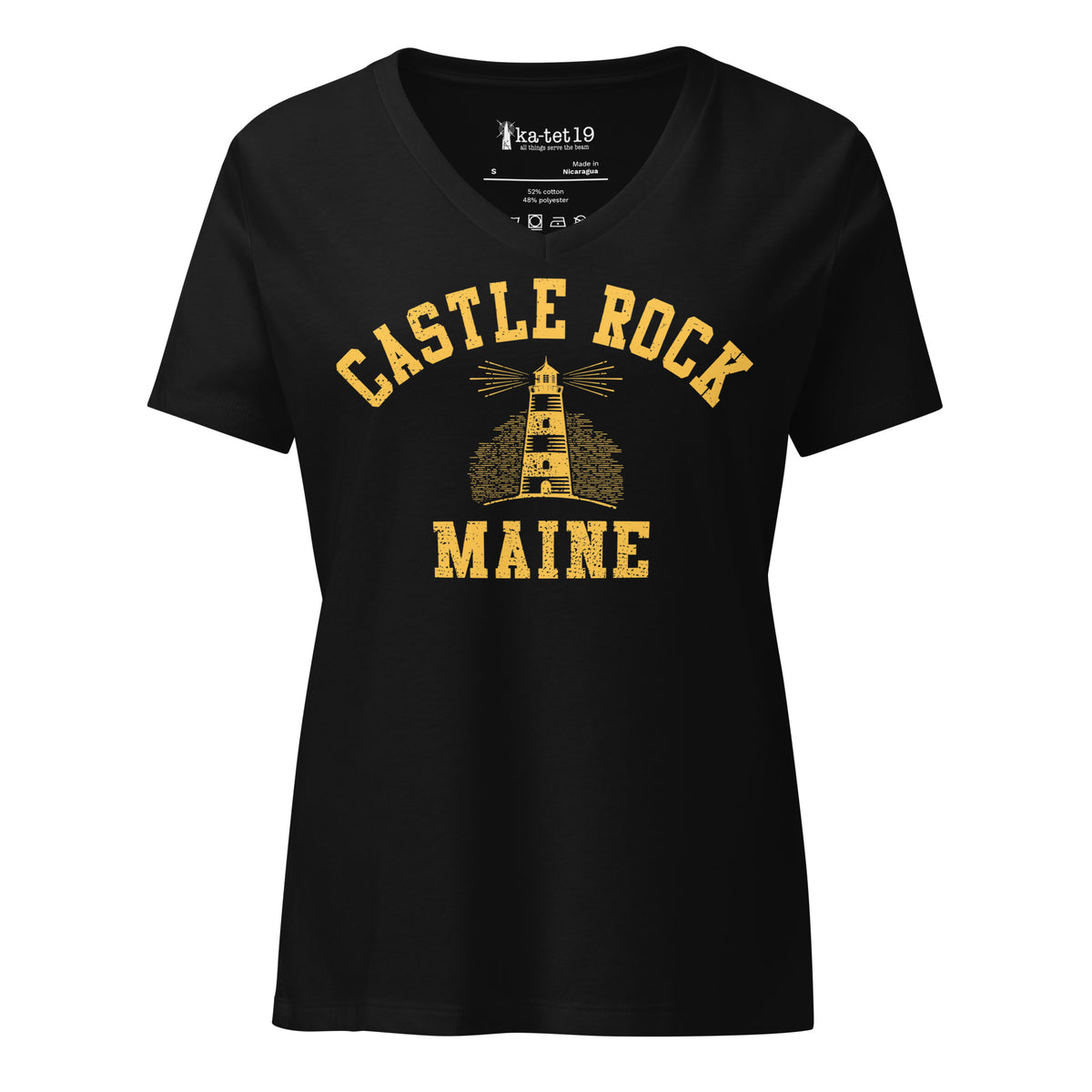 Castle Rock Women’s relaxed v-neck t-shirt