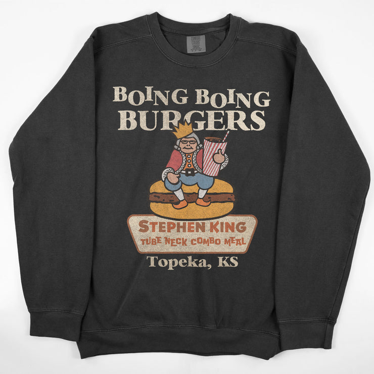 Boing Boing Burgers Vintage Wash Sweatshirt