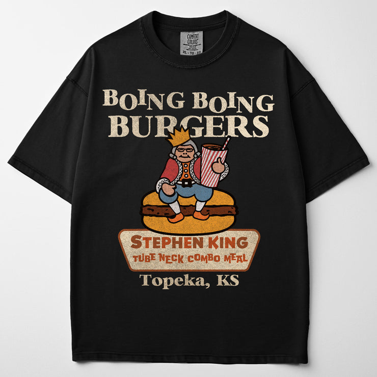 Boing Boing Burgers Garment Dyed Tee