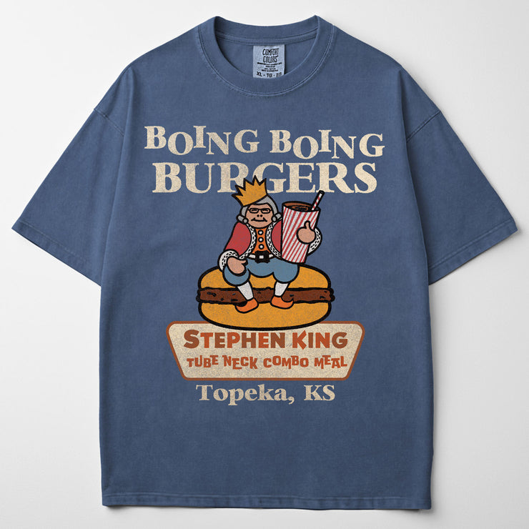 Boing Boing Burgers Garment Dyed Tee