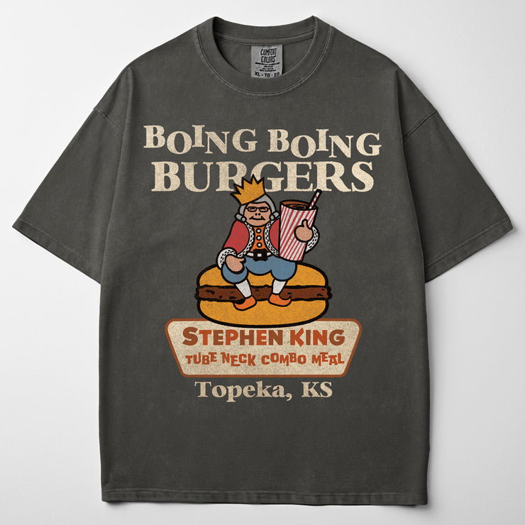Boing Boing Burgers Garment Dyed Tee