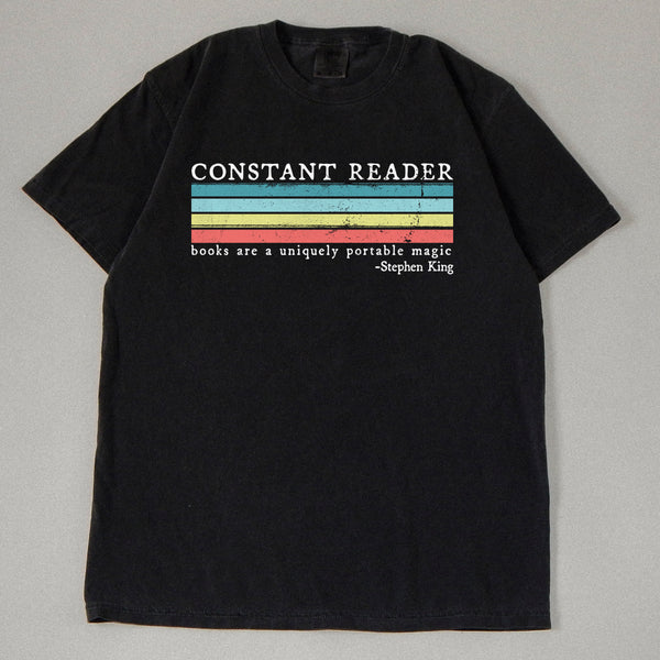 Constant Reader Garment Dyed Tee