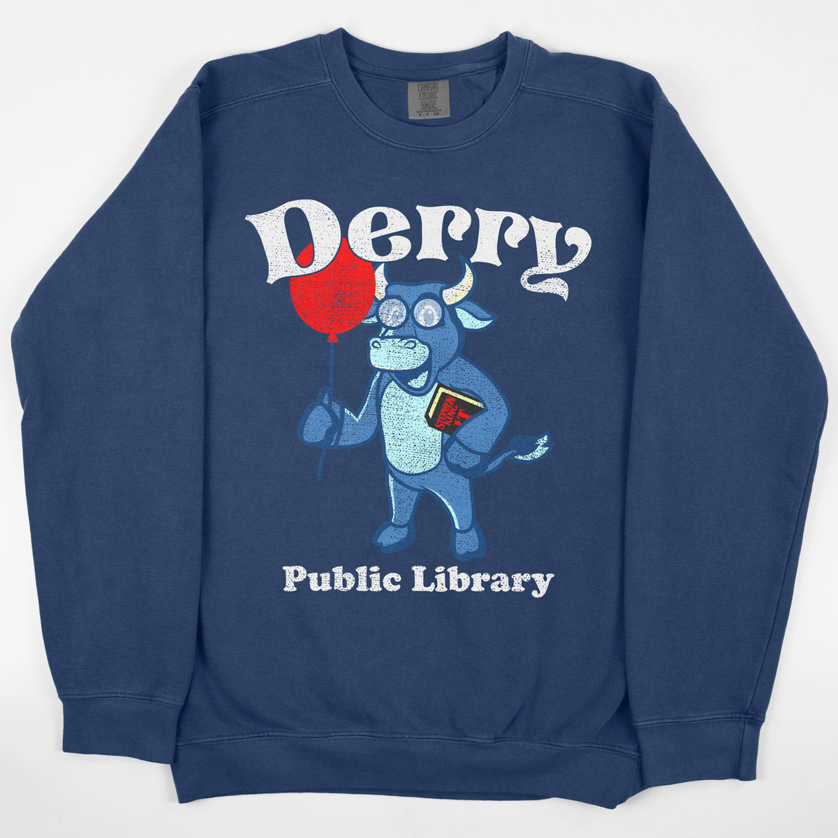 Derry Public Library Vintage Washed Sweatshirt