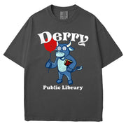 Derry Public Library Garment Dyed Tee