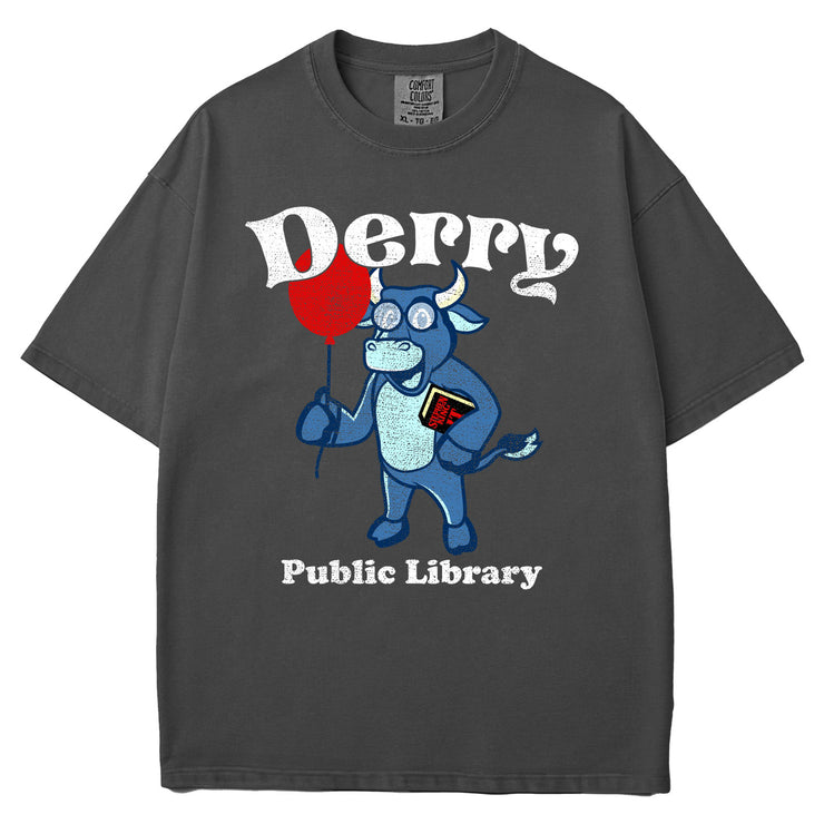 Derry Public Library Garment Dyed Tee