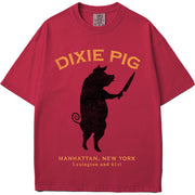 Dixie Pig Garment Dyed Tee