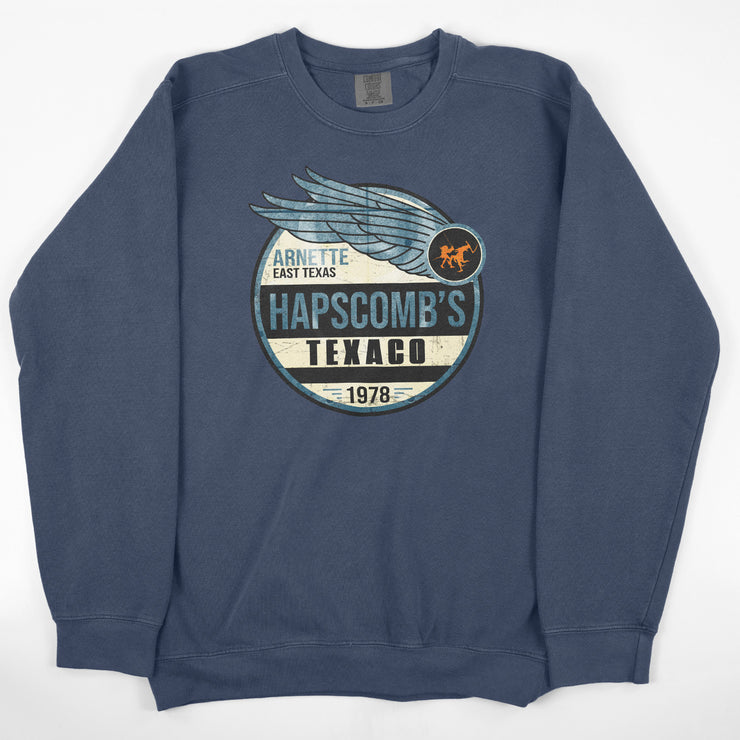 Hapscombs Texaco vintage wash sweatshirt