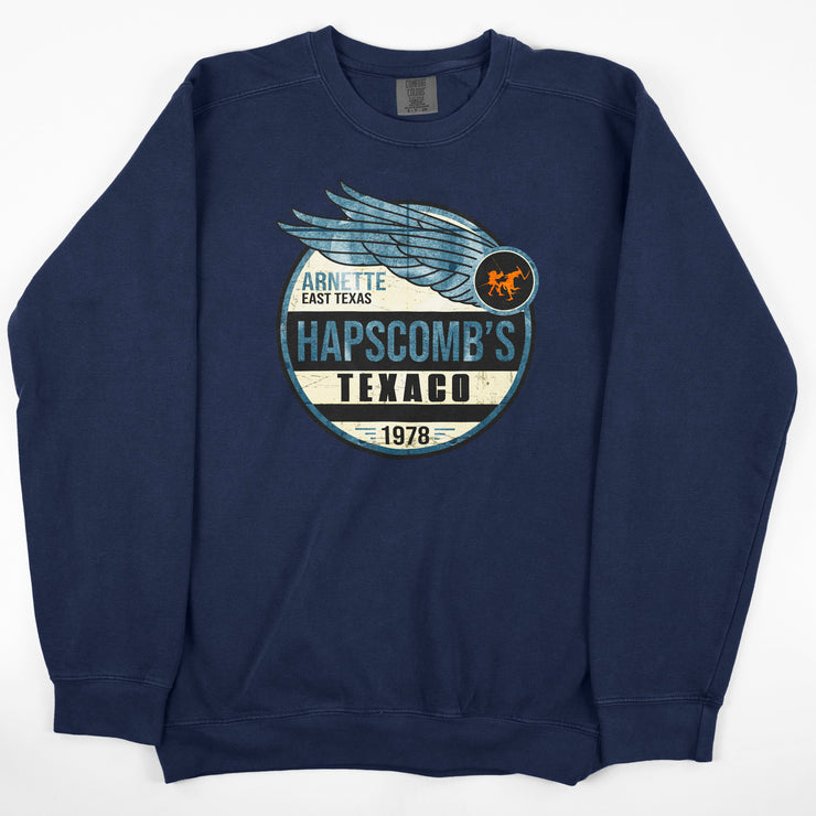 Hapscombs Texaco vintage wash sweatshirt