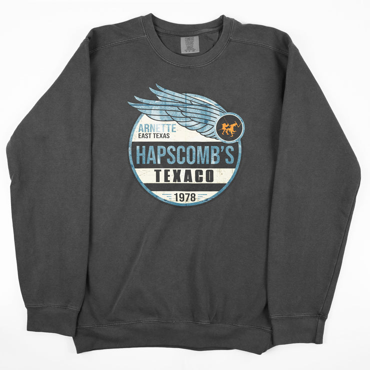 Hapscombs Texaco vintage wash sweatshirt