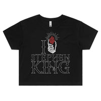 I Heart SK Women’s crop top