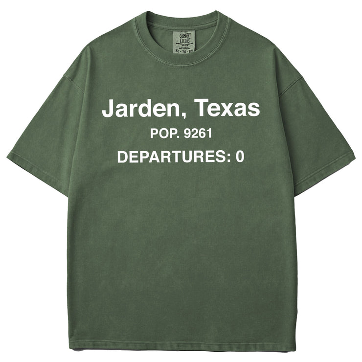 Jarden Leftovers Garment Dyed Tee