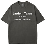 Jarden Leftovers Garment Dyed Tee