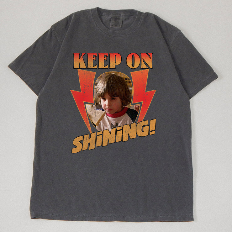 Keep On Shining Unisex garment-dyed heavyweight t-shirt