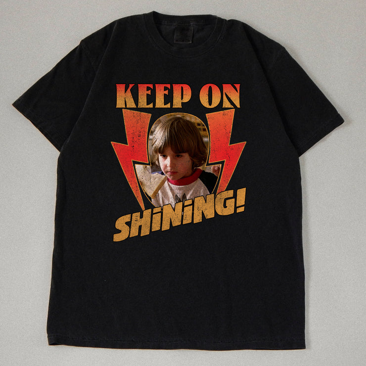 Keep On Shining Unisex garment-dyed heavyweight t-shirt