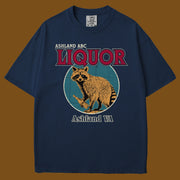 Liquor Store Raccoon Garment Dyed Tee
