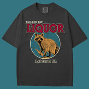 Liquor Store Raccoon Garment Dyed Tee