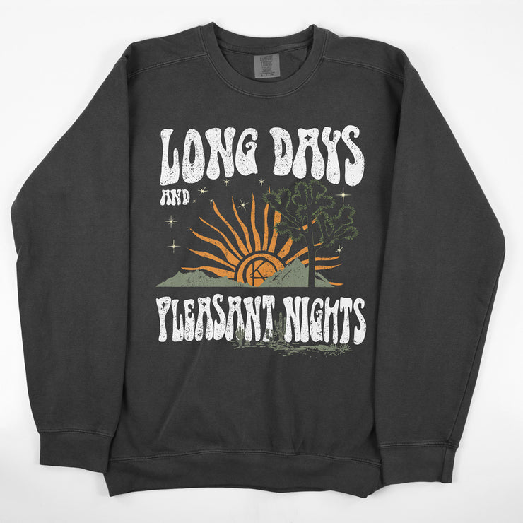 Long Days vintage wash sweatshirt