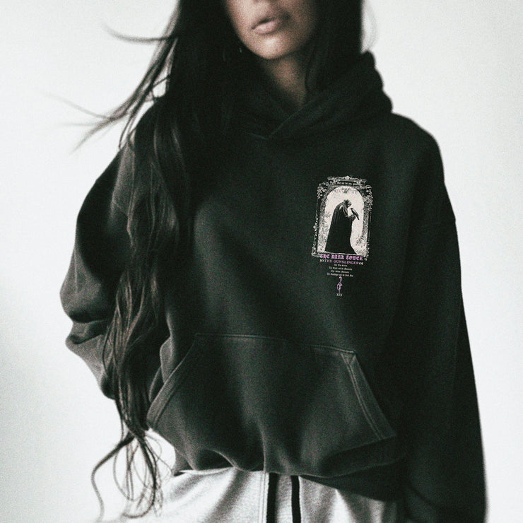 Man In BlackUnisex oversized hoodie