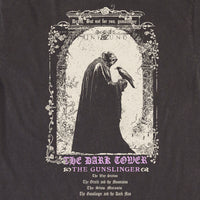 Man In Black Garment Dyed Tee