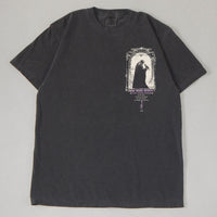 Man In Black Garment Dyed Tee