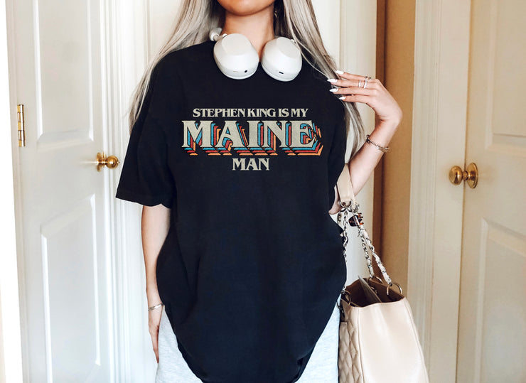 Maine Man Unisex garment-dyed heavyweight t-shirt