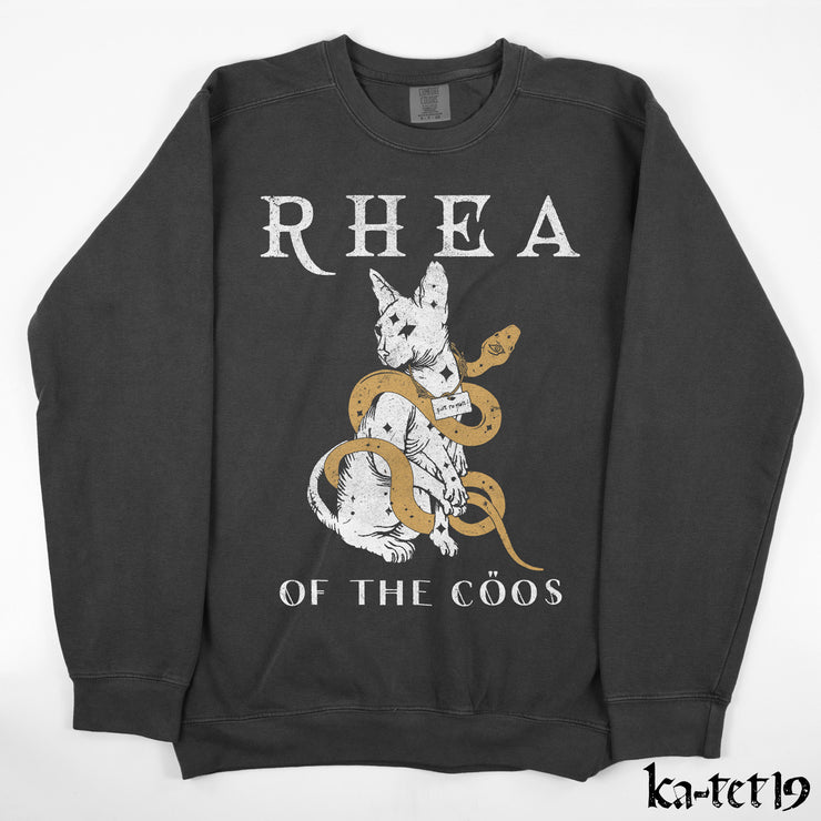 Rhea of the Coos vintage wash sweatshirt