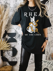 Rhea of the Coos Garment Dyed Tee