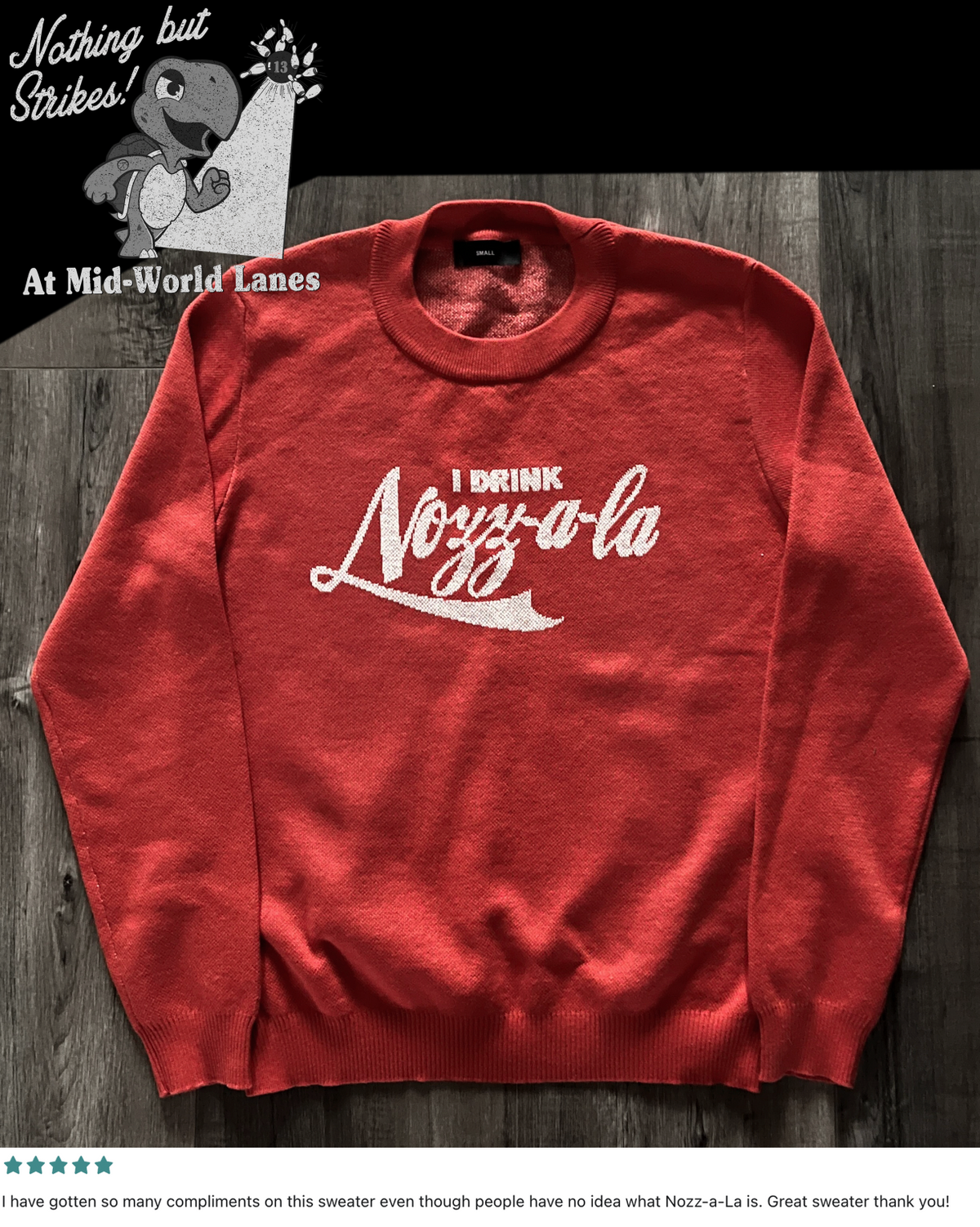 Nozz-a-La Knitted crew neck sweater