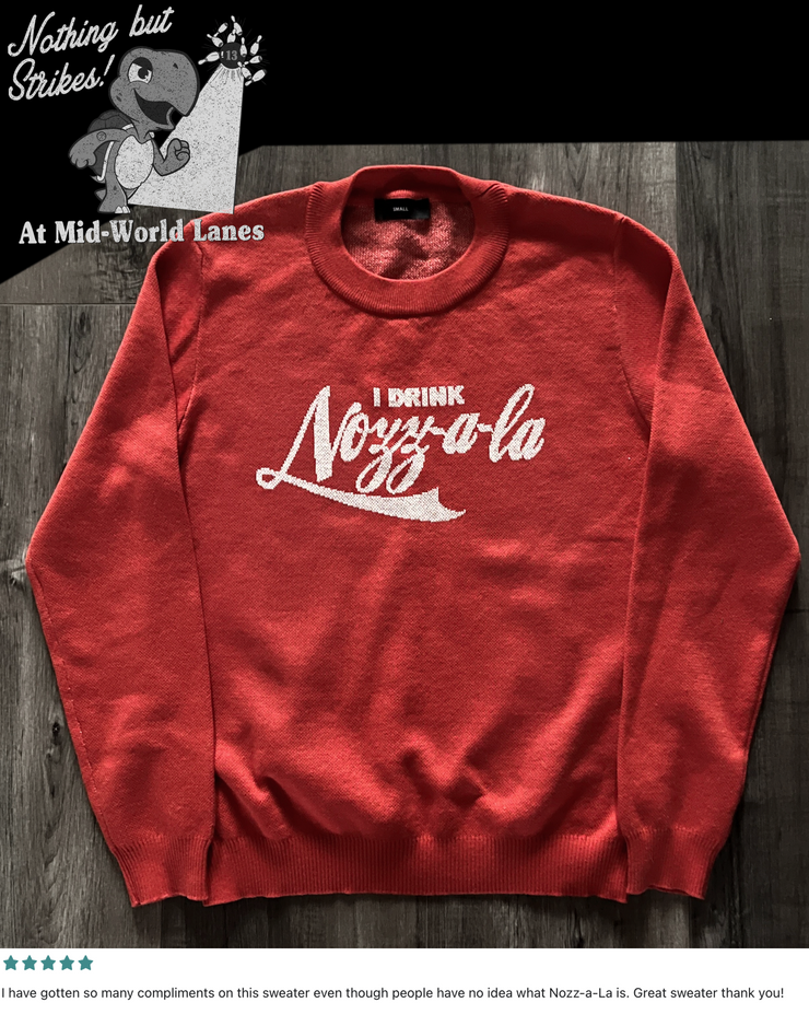 Nozz-a-La Knitted crew neck sweater