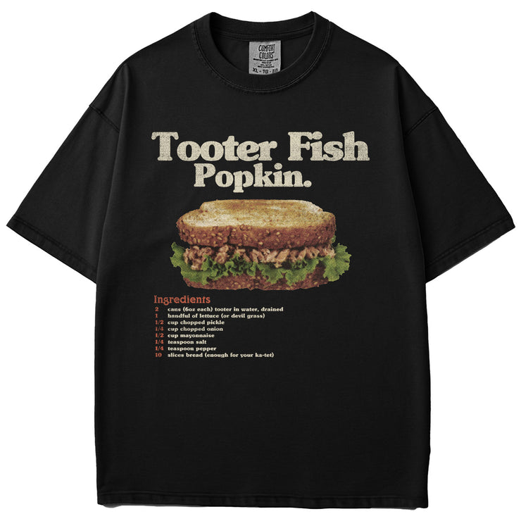 Tooter Fish Popkin Garment Dyed Tee