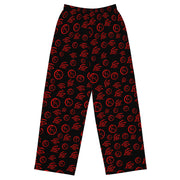 KAll-over print unisex wide-leg pants